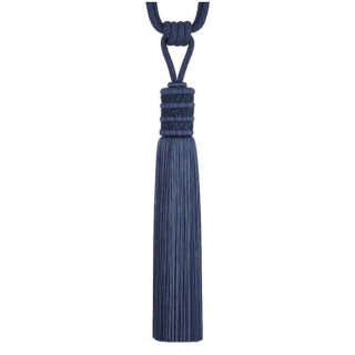 Opulent Tassel Tieback Indigo