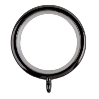 12 Neo Rings Black Nickel 28mm