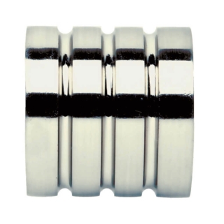 Pair of Neo 35mm Stud Finials Chrome