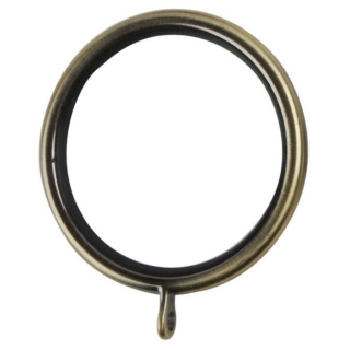 6 Galleria Rings Burnished Brass 50mm