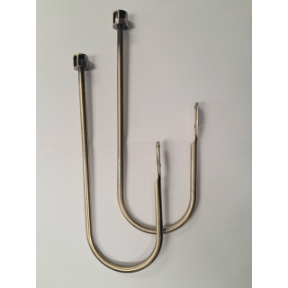 Pair of Brass Holdbacks 280mm