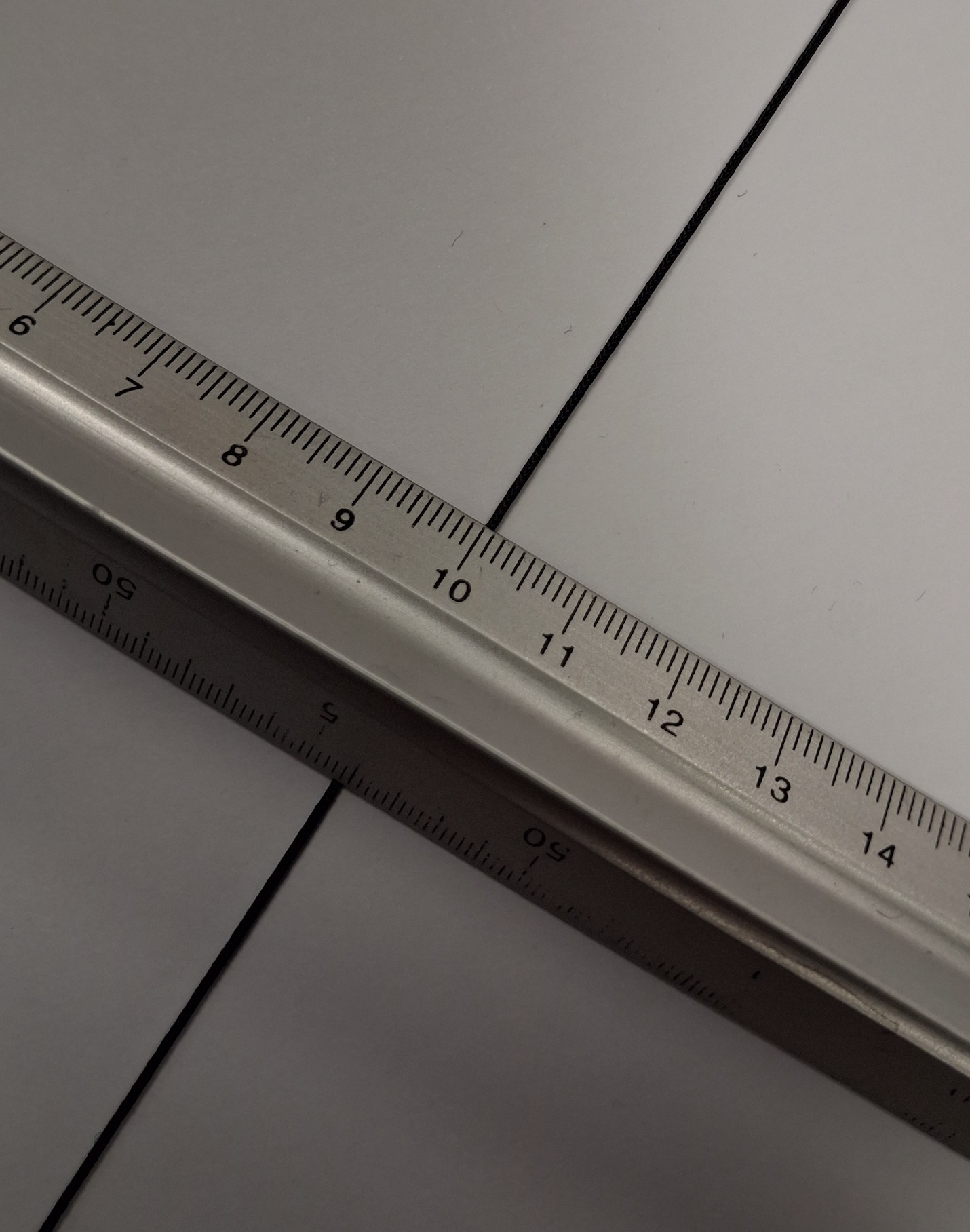 Blind cord Black 0.9mm